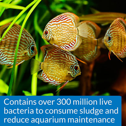 Stress Zyme Bacterial Cleaner, Freshwater and Saltwater Aquarium Water Cleaning Solution