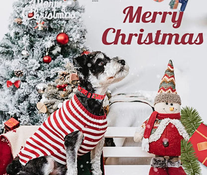 Dog Collar with Bohemia Floral Tribal Geometric Patterns - Soft Ethnic Style Collar Adjustable for Small Medium Large Dogs